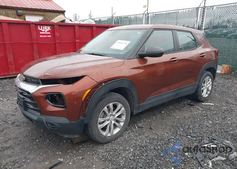 2021 Chevrolet Trailblazer Awd Ls из США, поврежденный, VIN KL79MNSL0MB025729